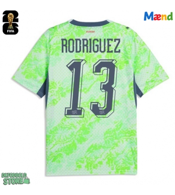 Schweiz Ricardo Rodriguez #13 Replika Udebanetrøje VM 2026 Kortærmet